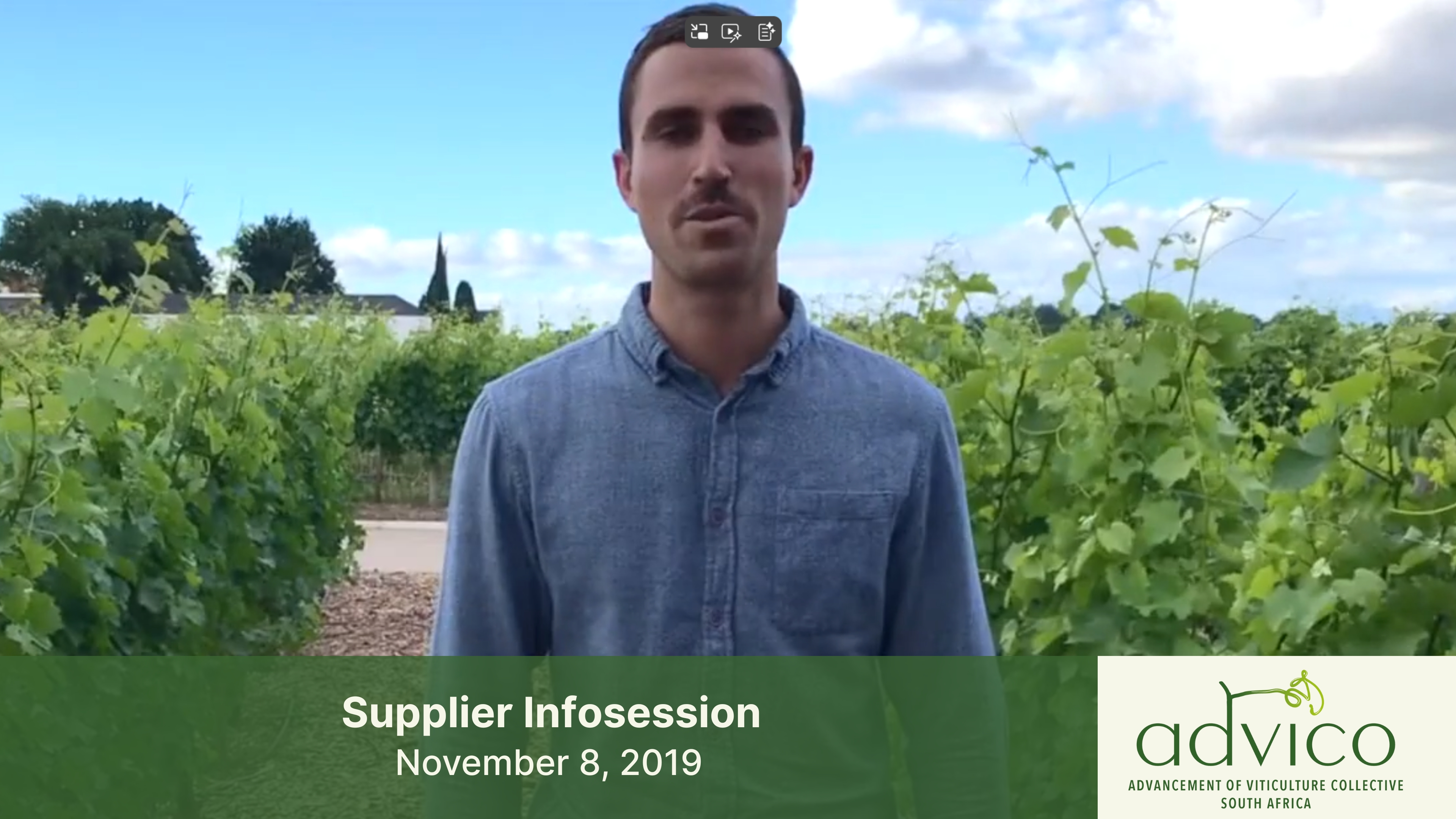 Supplier Infosession